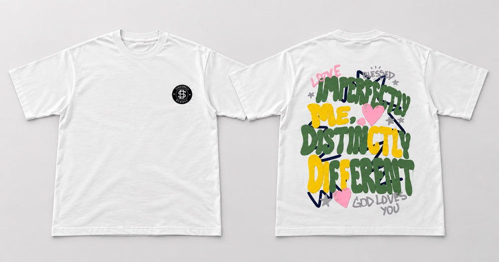 Imperfect Me™ Distinctly Different Premium Graphic T-Shirt