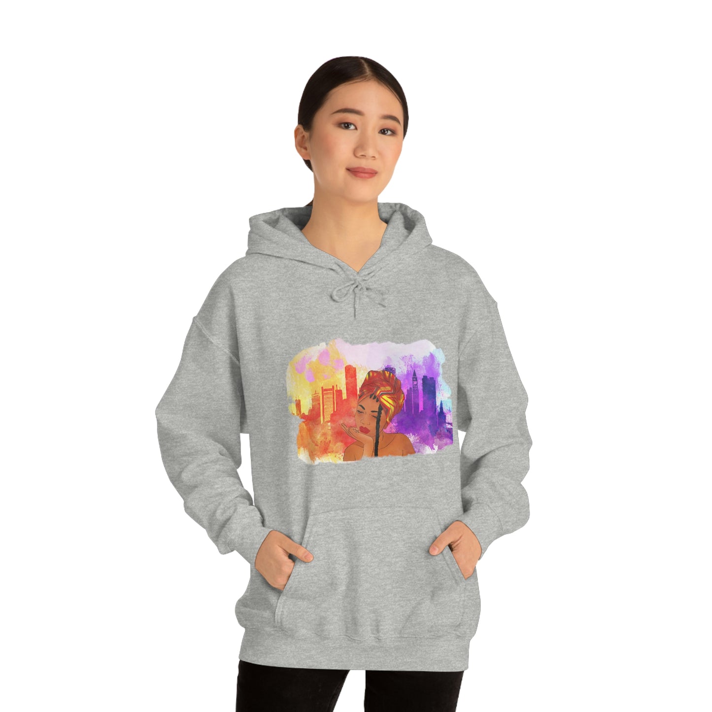 Lady in the City Hooded Sweatshirt